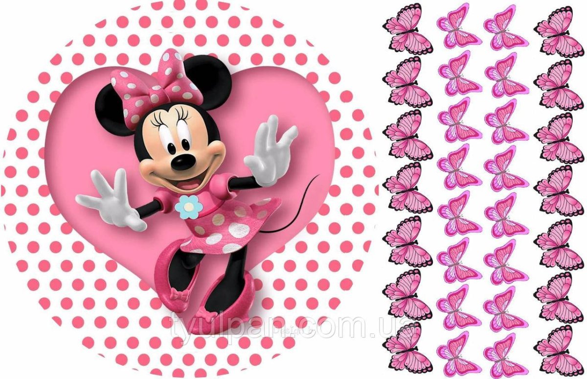 Микки Маус вафельная