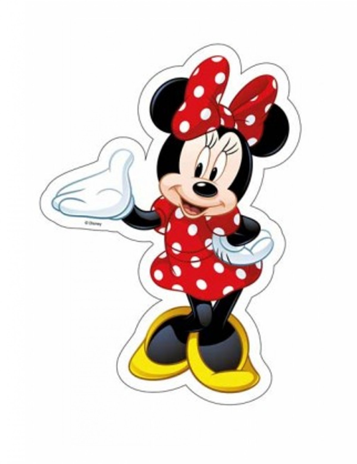 Минни Маус в Красном