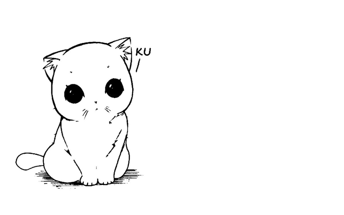 Милые котики рисунки