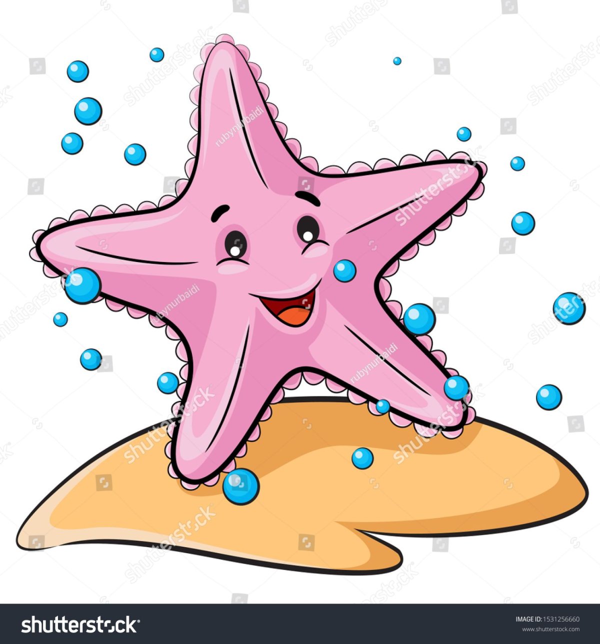 Милая морская звезда