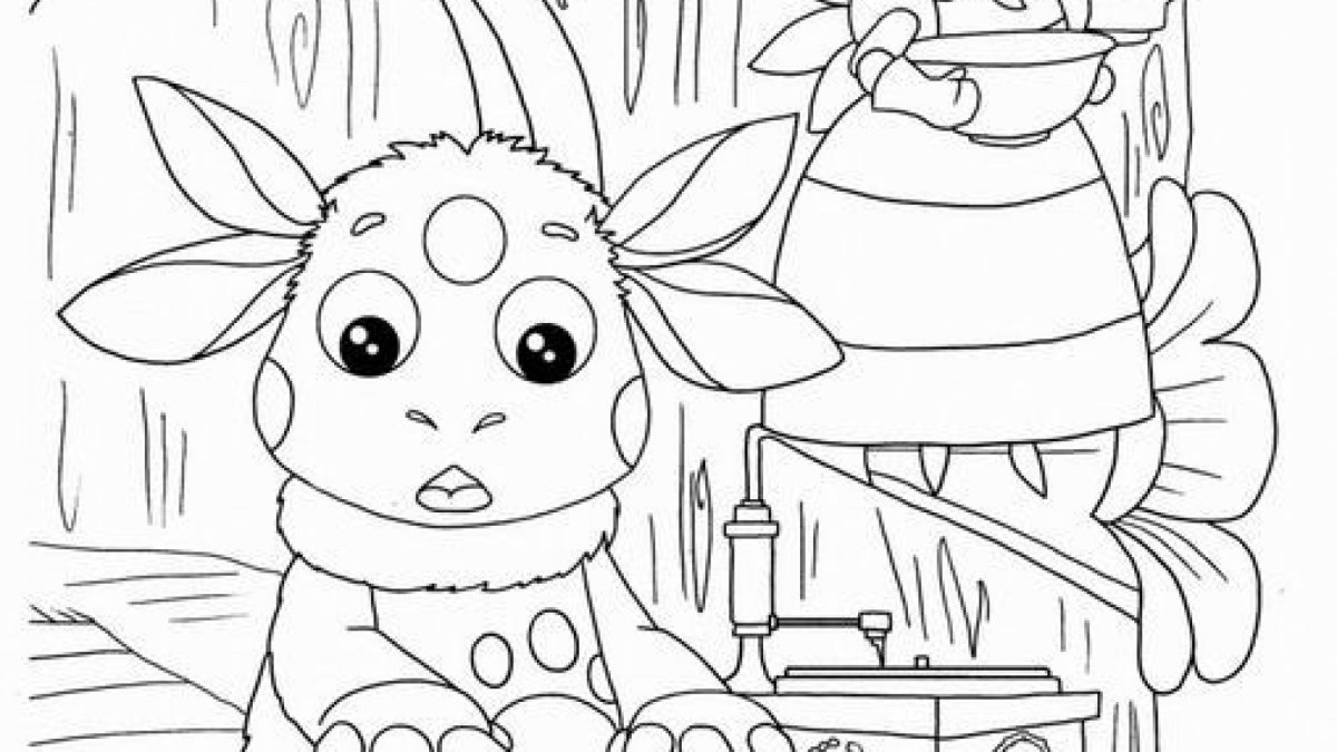 Герои Лунтика Пупсень