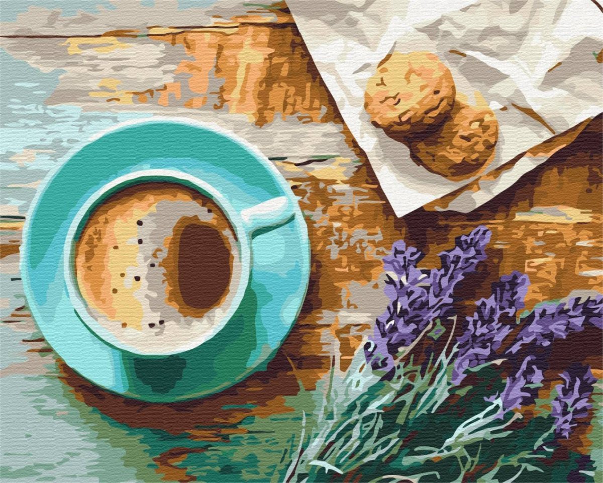 Зимний завтрак с кофе