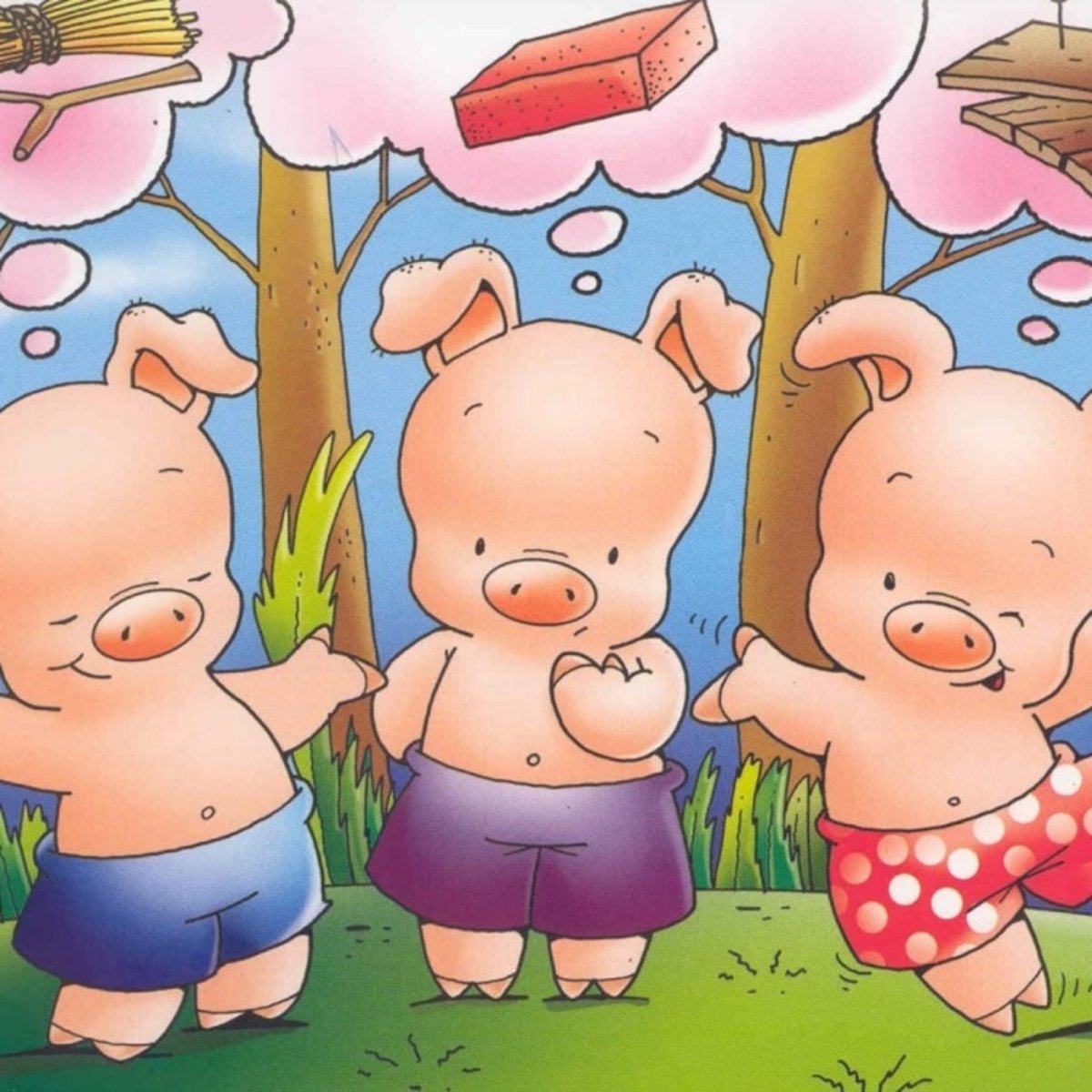 Три поросёнок три поросёнка