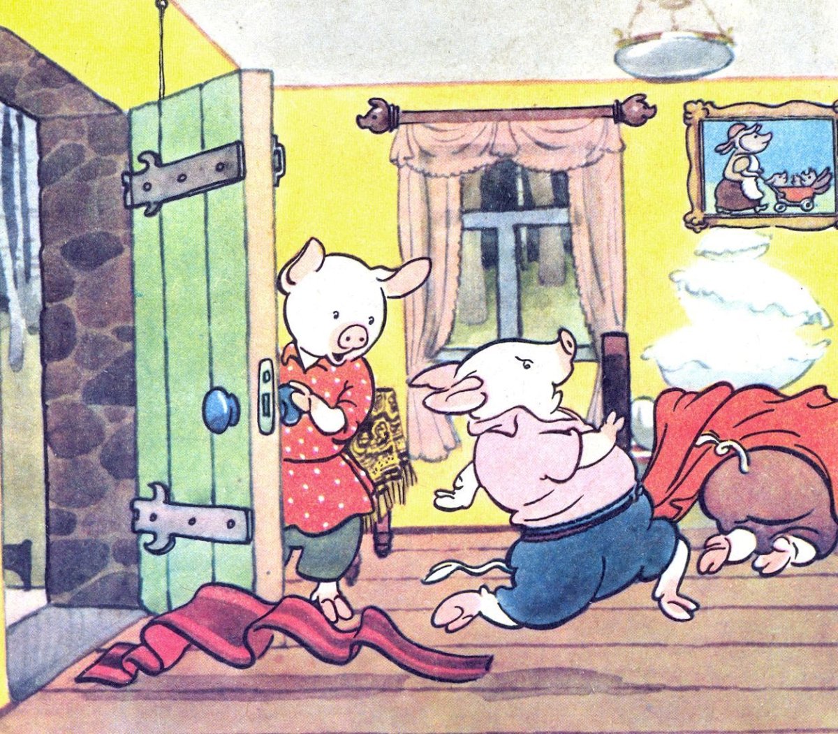 Сказка «три поросенка» (пер. с. Михалкова)