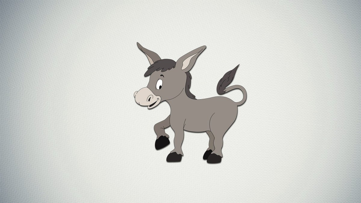 Осел для детского сада