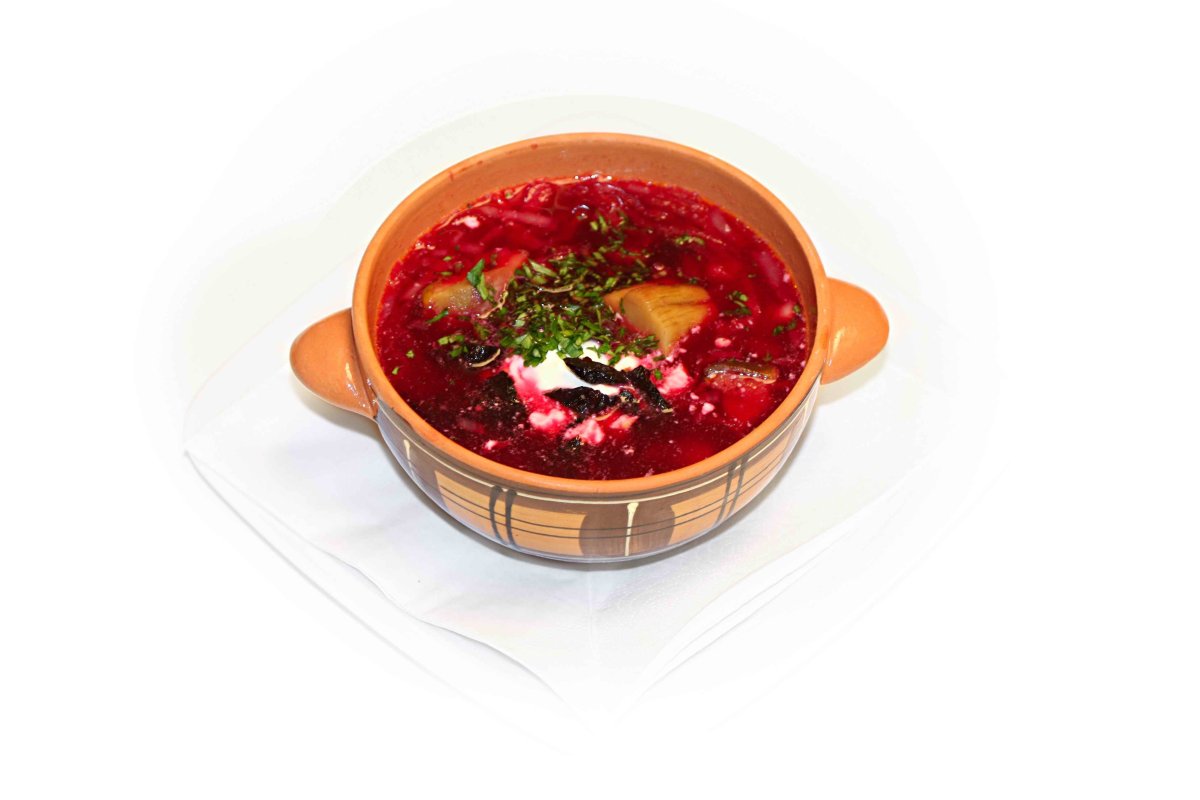 Тарелка борща