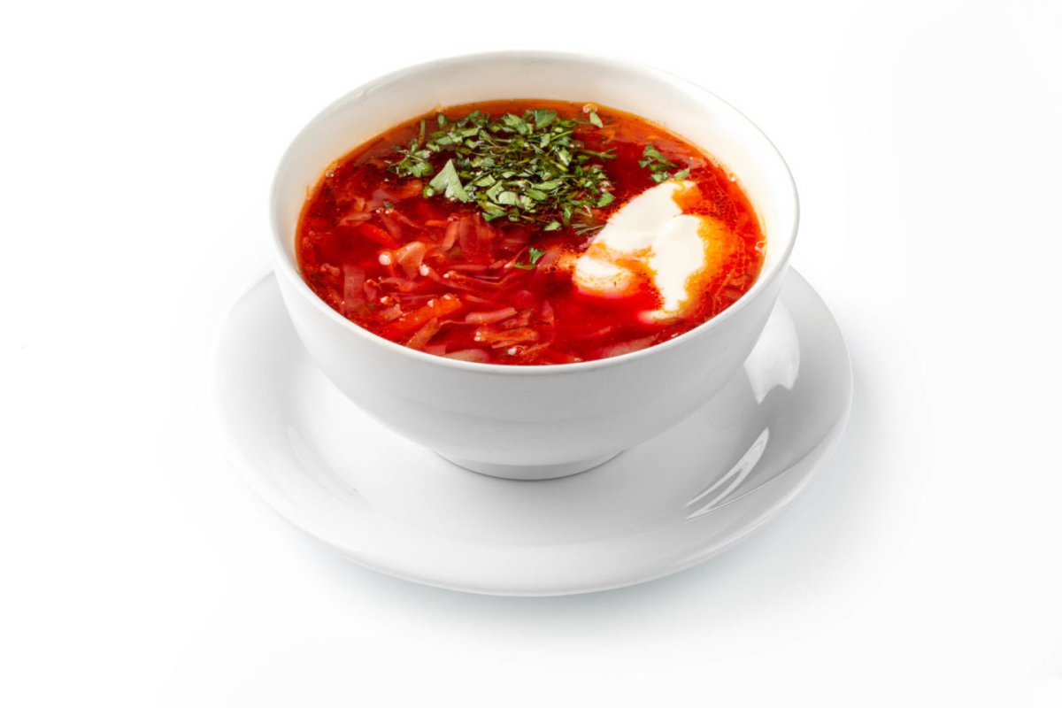 Тарелка борща