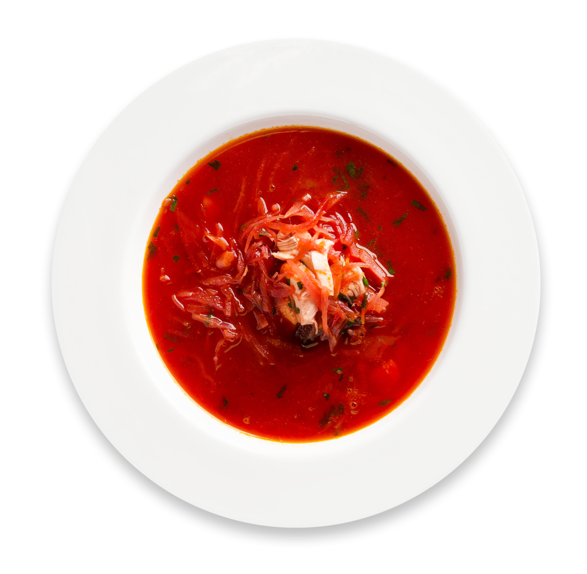 Тарелка борща