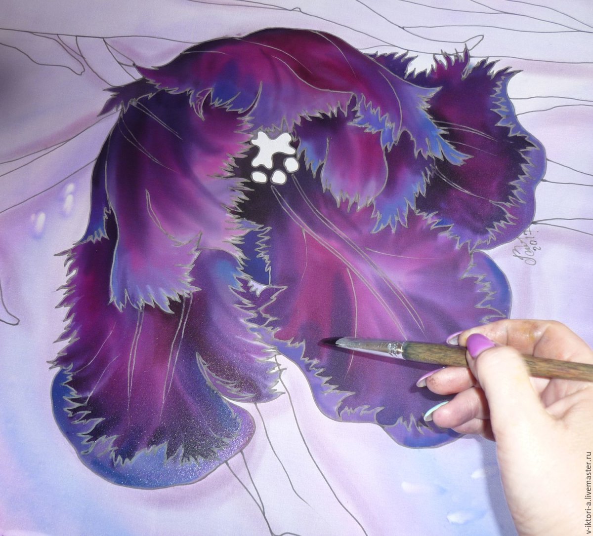 Холодный батик