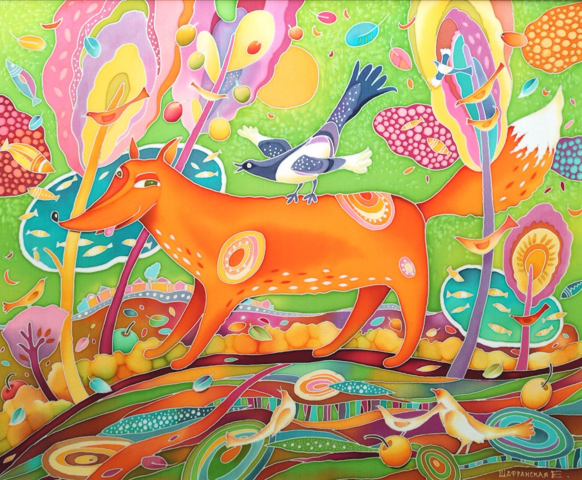 Батик Шафранская Елена