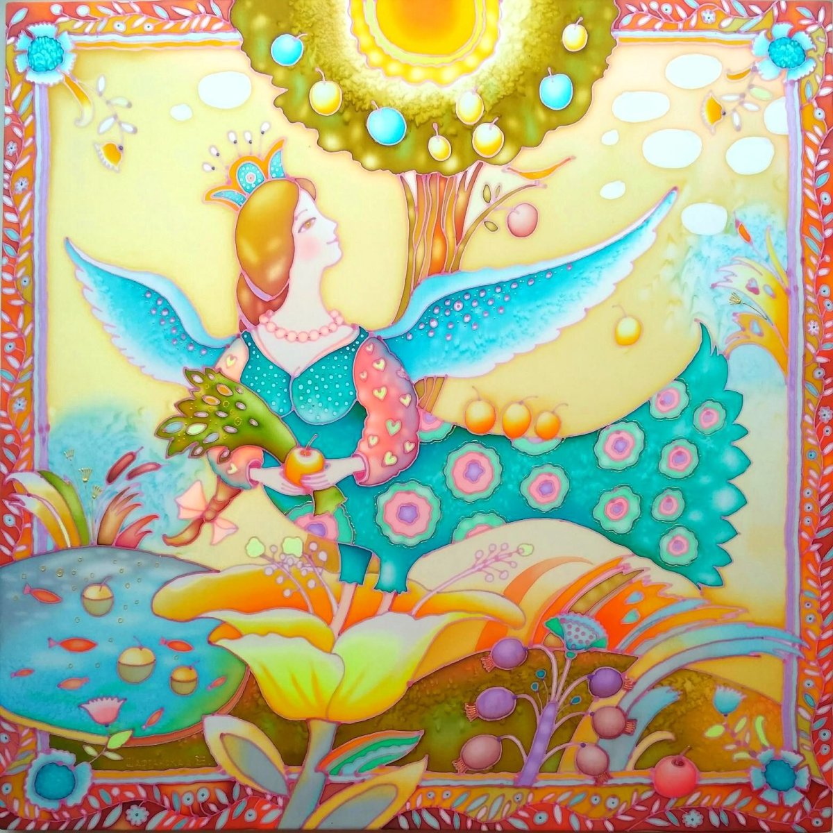 Батик Влада Суровегина