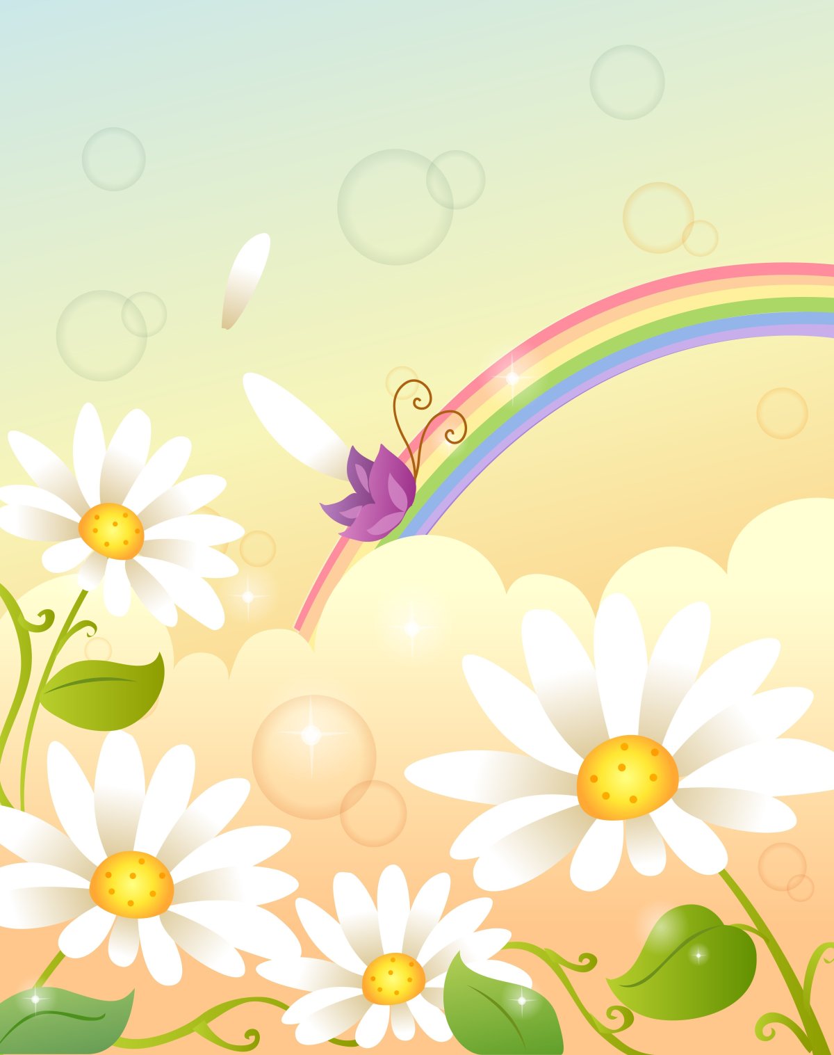 Фон для садика