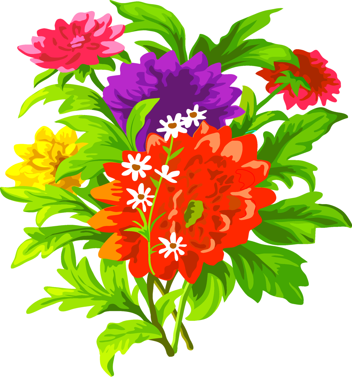 Нарисовать цветы