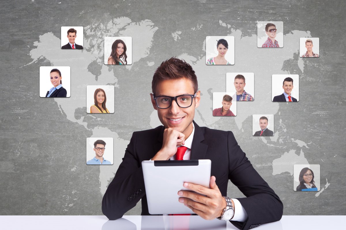 Фоновый имидж человека