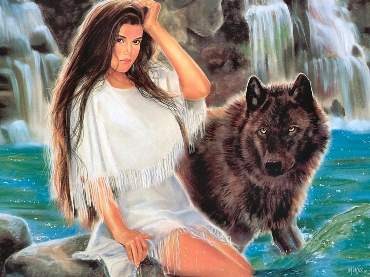 Maija native American Art художница