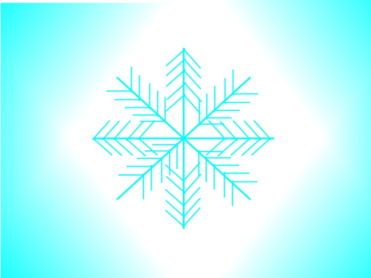 Снежинка вектор