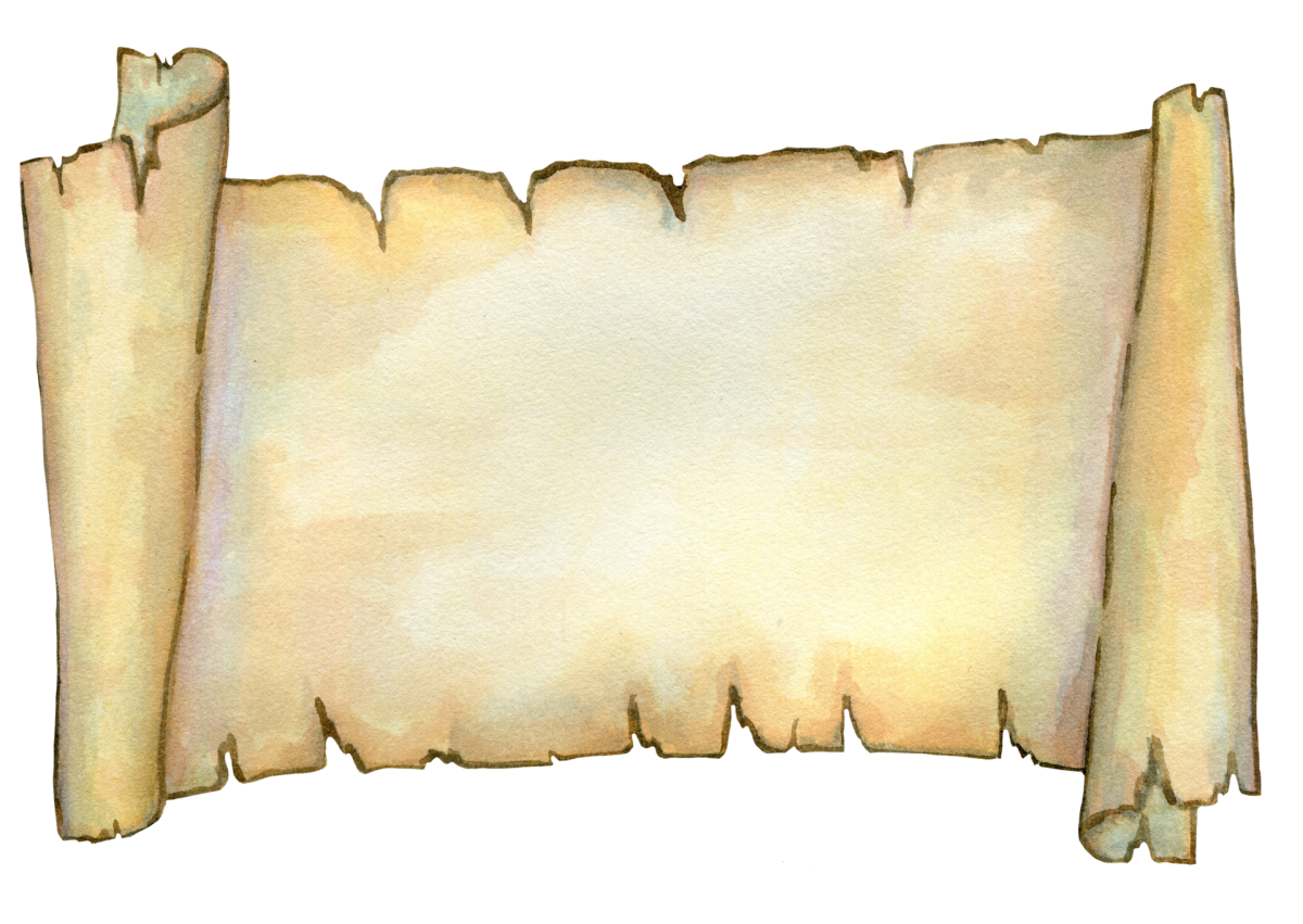 Свиток акварель