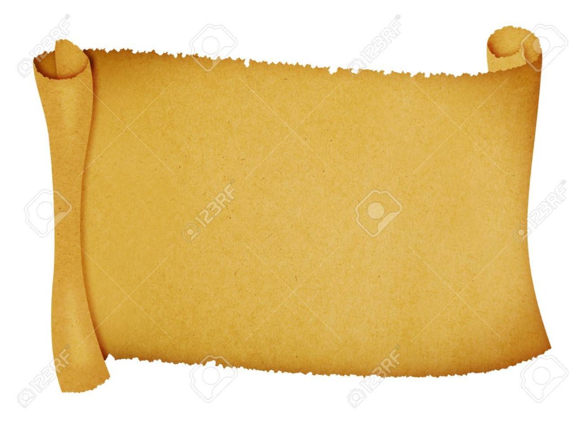 Как сделать свиток из бумаги