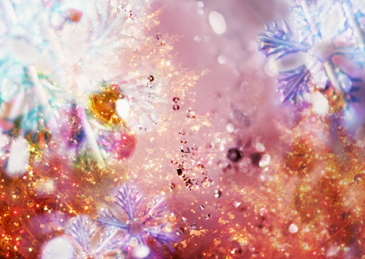 Абстрактный новогодний фон