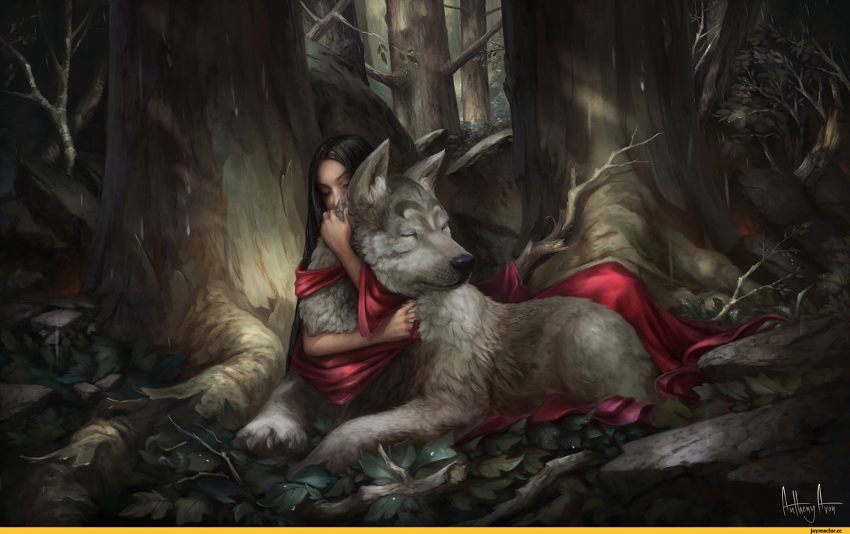 Красная шапочка и оборотень