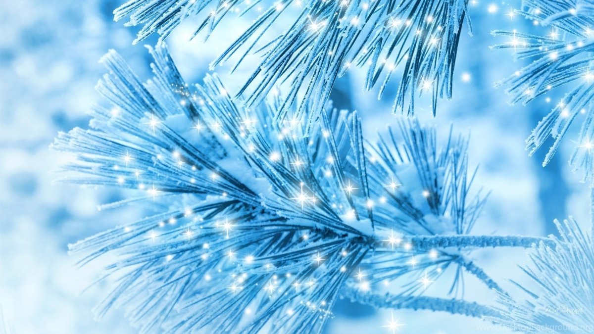 Обои на рабочий стол снежинки