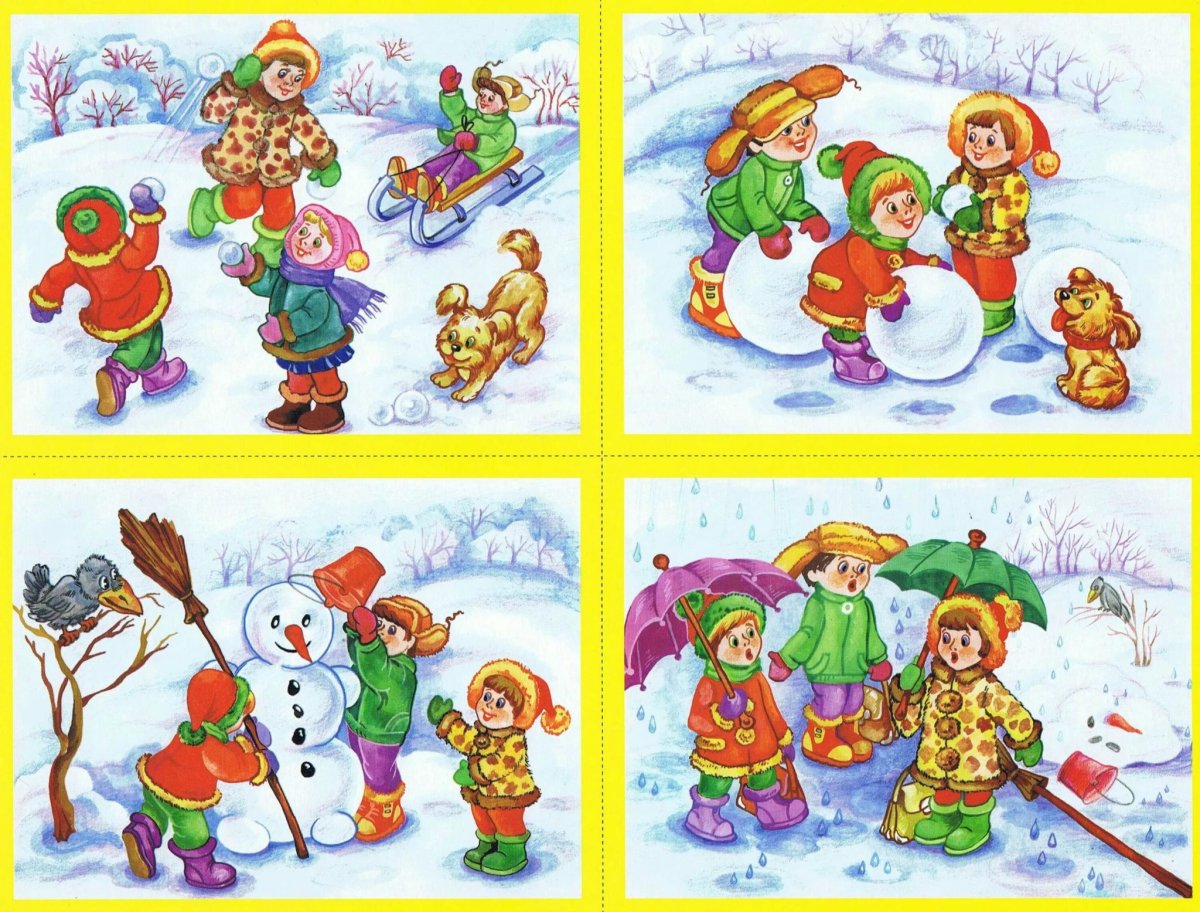 Составление рассказа по картинкам