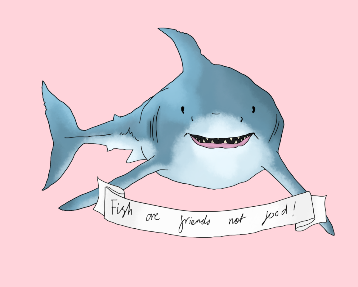 Иллюстрация к рассказу акула