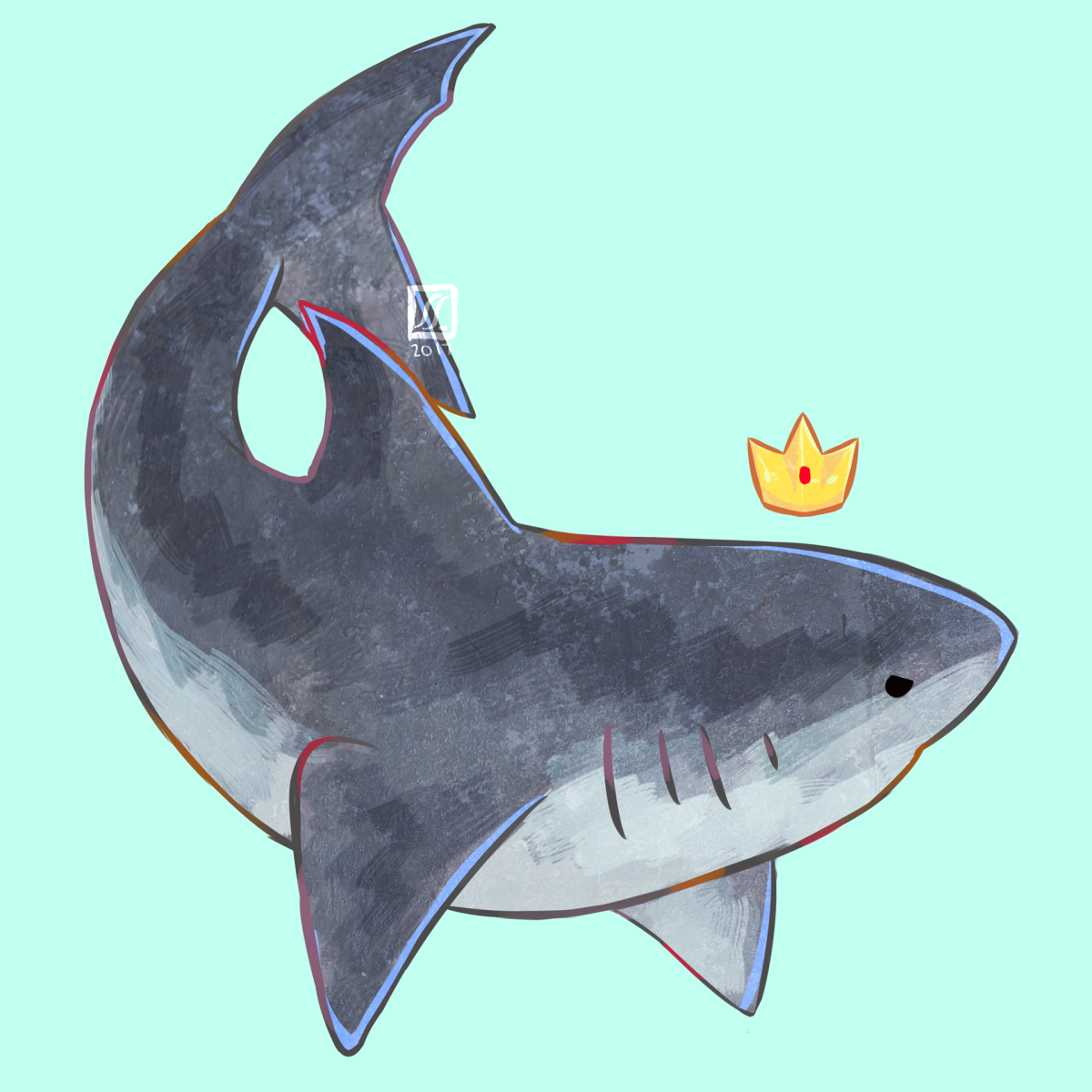 Рисунок на тему Sharkbite