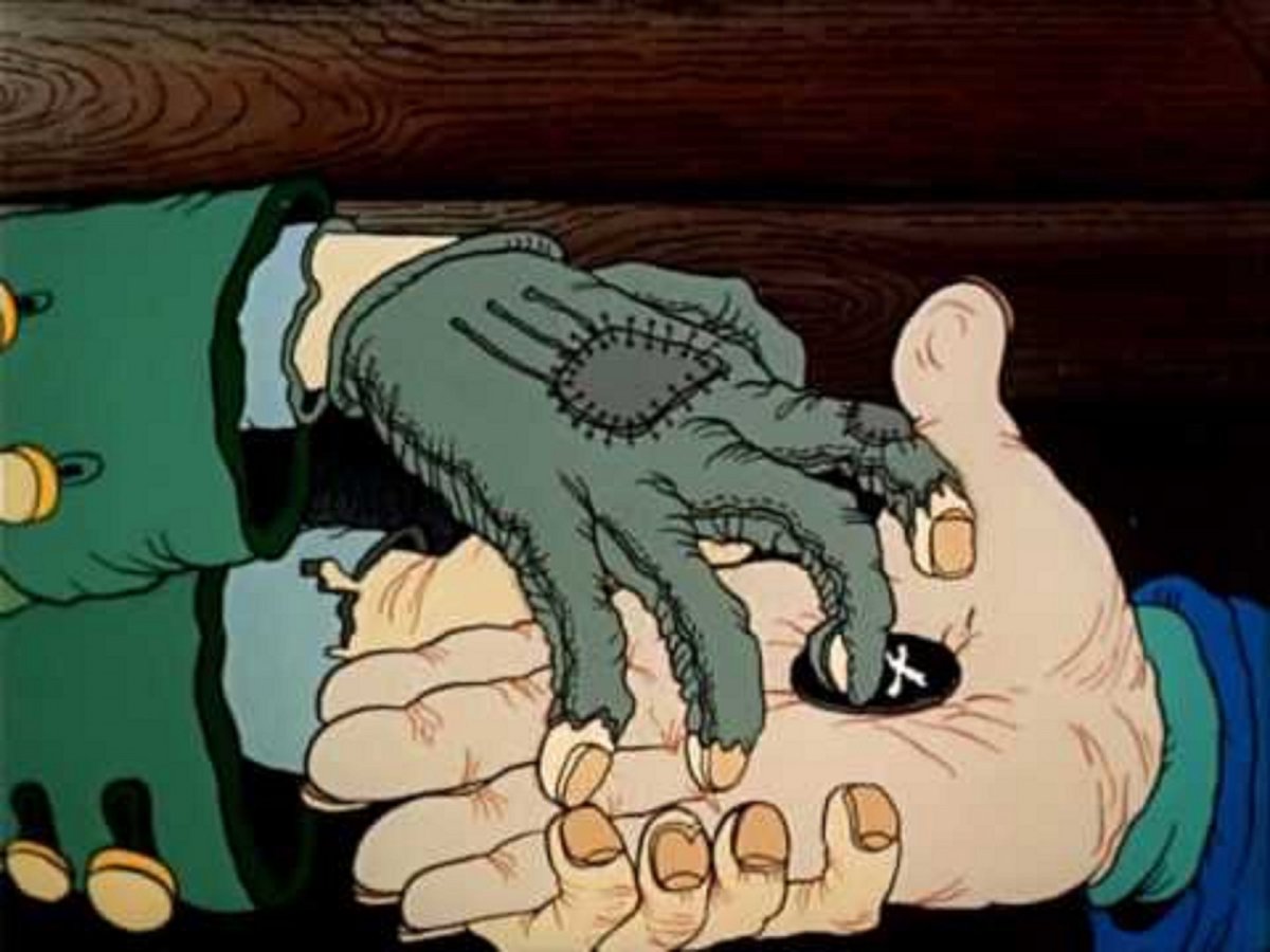 Черная метка мультфильм остров сокровищ