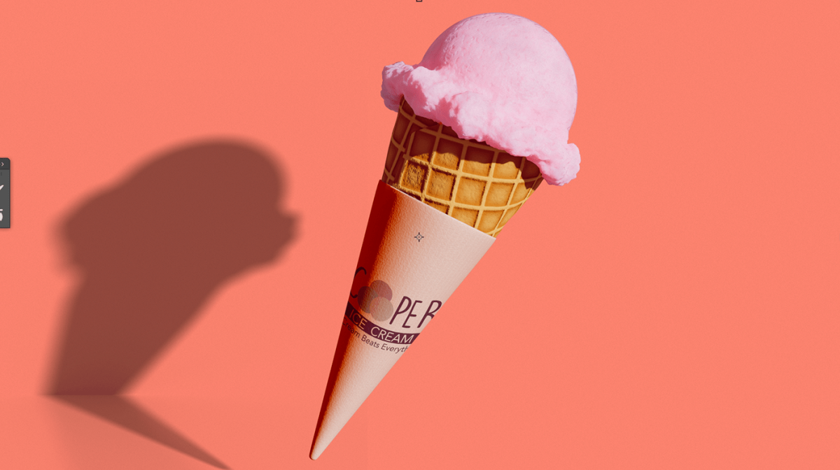 Мороженое продолговатое