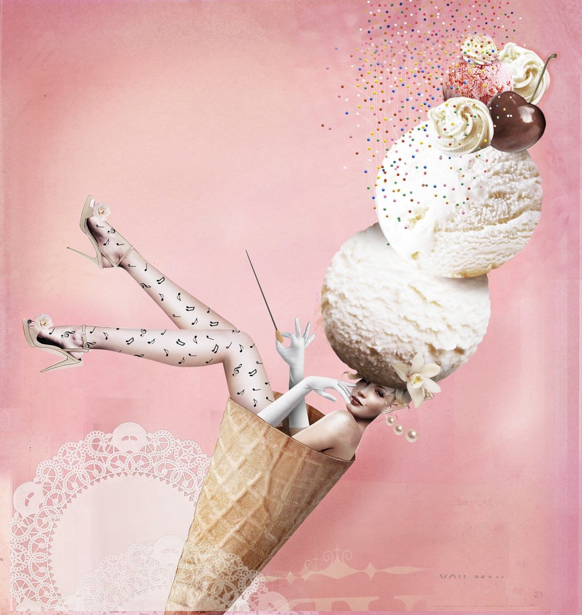 Креативное мороженое