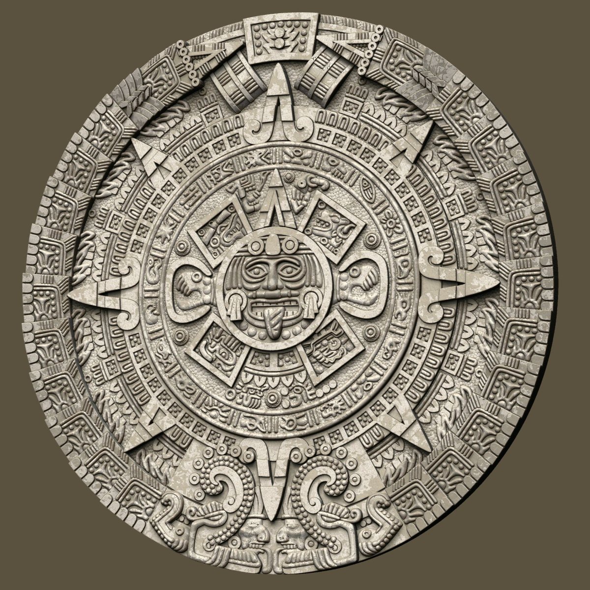 Календарный круг Майя