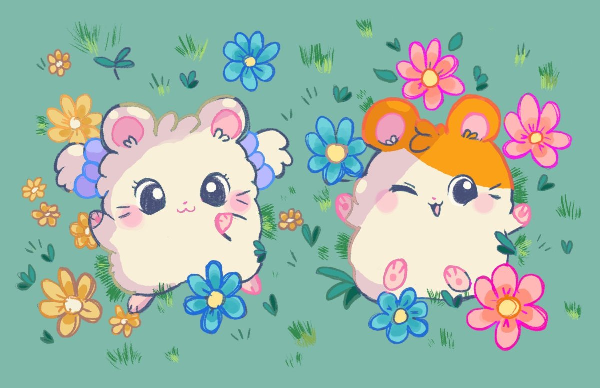 Милые хомячки