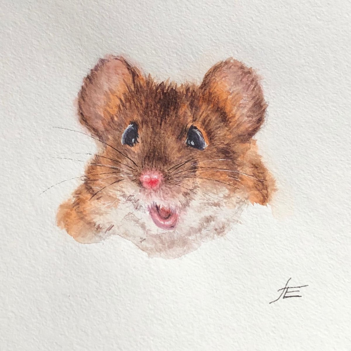 Картина хомяка