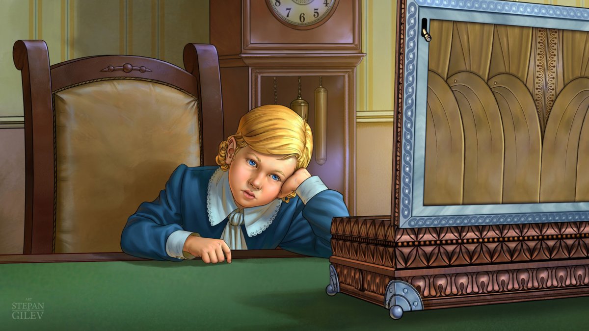 Город в табакерке Одоевский иллюстрации