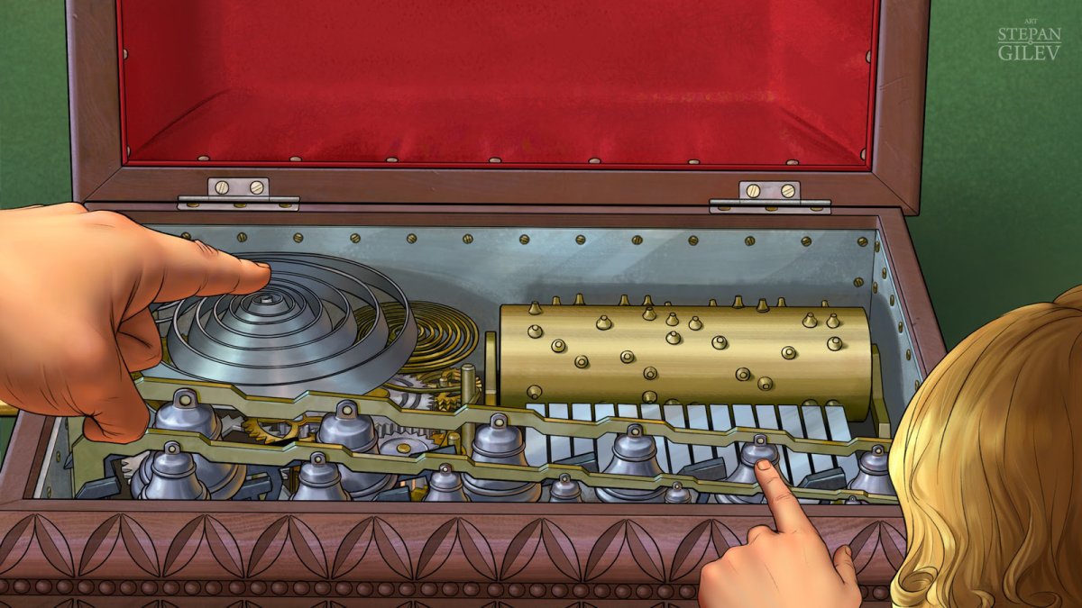 Господин валик был городок в табакерке