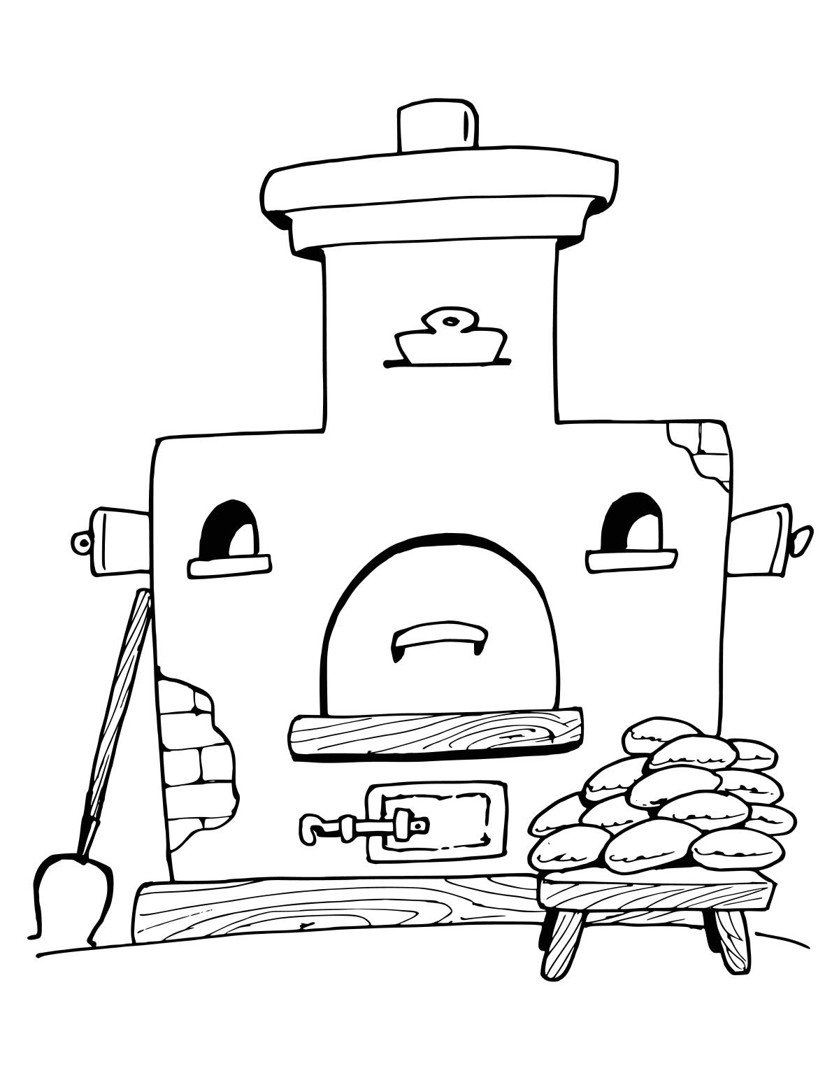 Сказочная печка