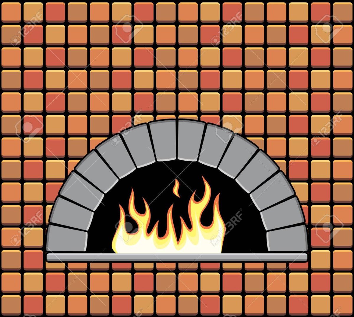 Печь иконка