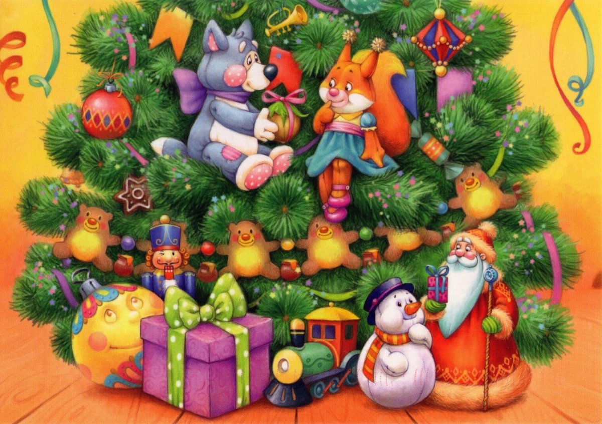 Новогодние иллюстрации