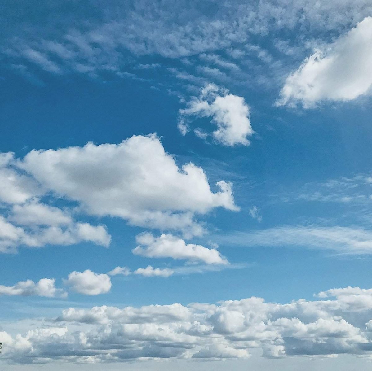 Голубое небо Эстетика