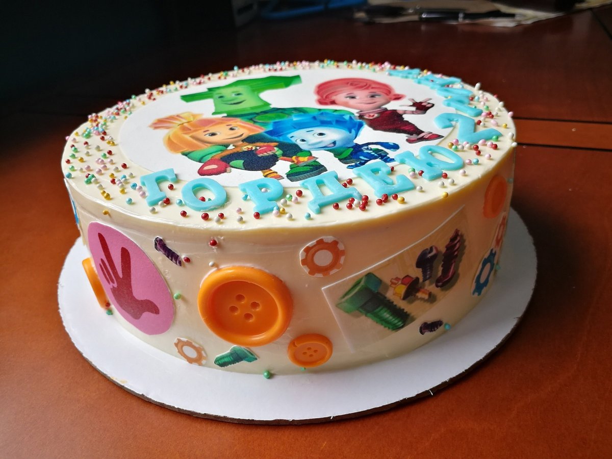 Печать на сахарной бумаге для торта