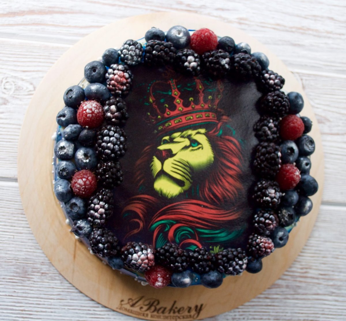 Торт с фотопечатью