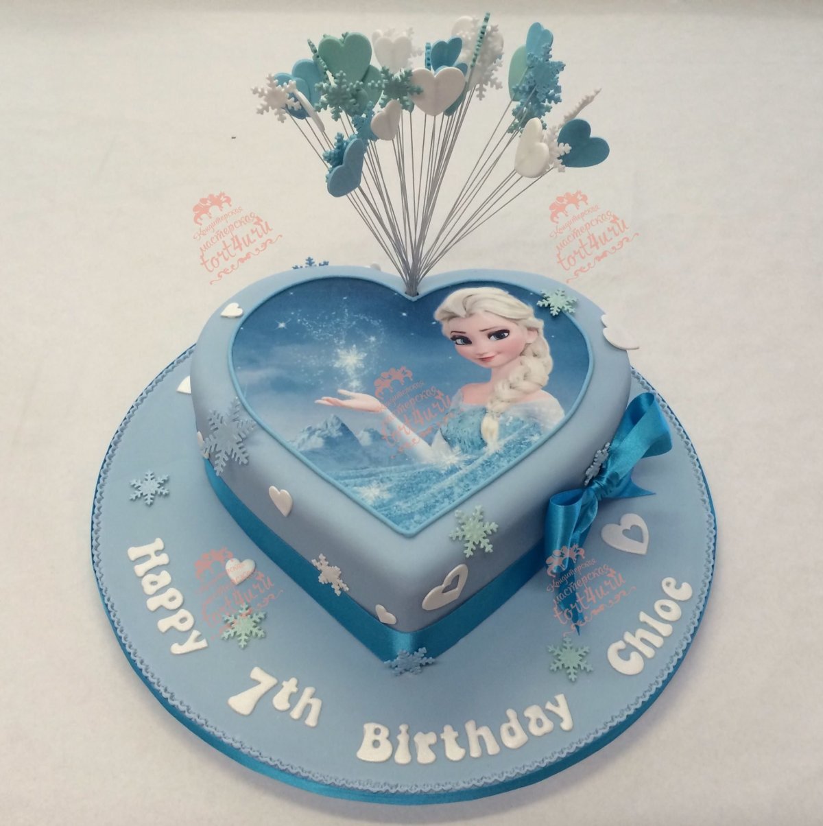 Украшение торта зеркальной глазурью