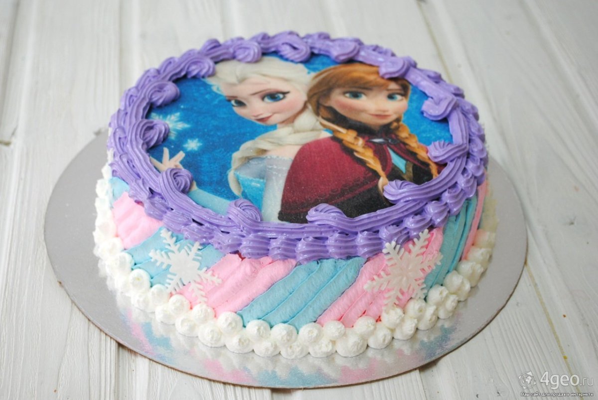 Вафельные картинки на торт