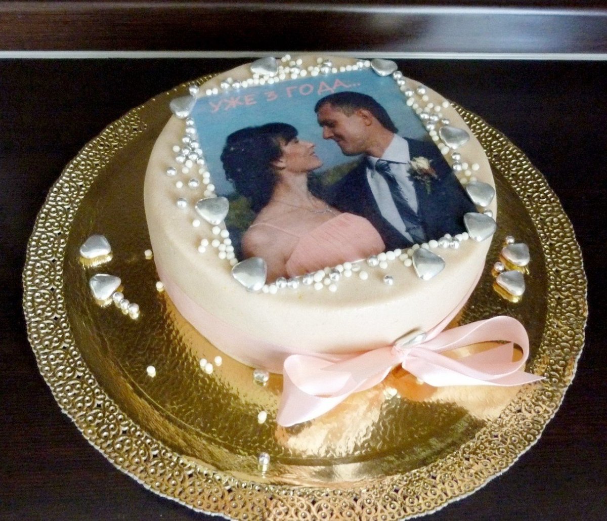 Торт Эльза с фотопечатью