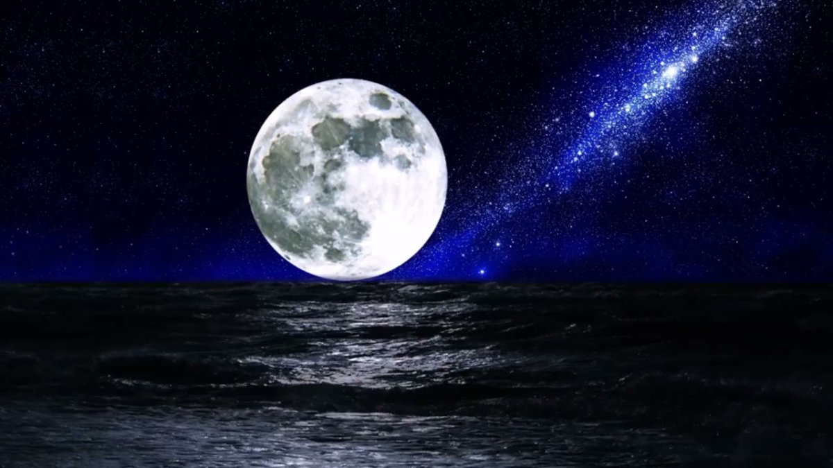 Луна и звезды