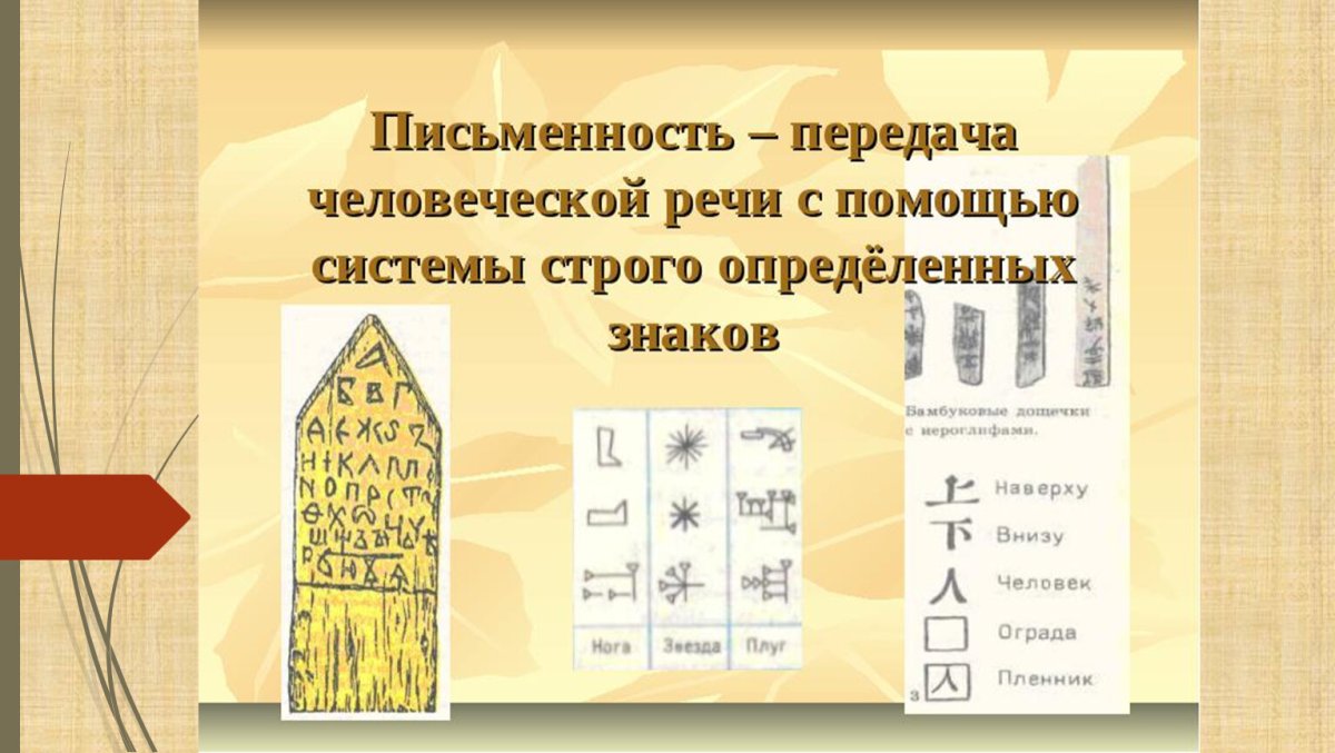 Письменность в древнем мире