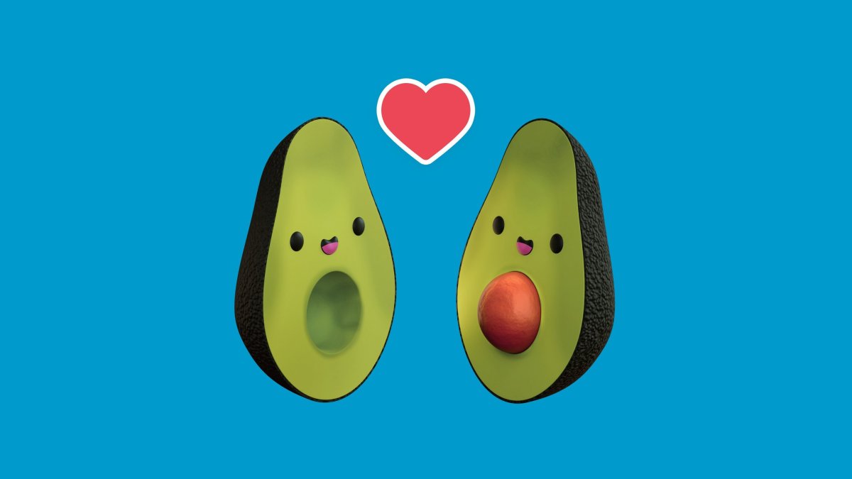 Милые авокадо