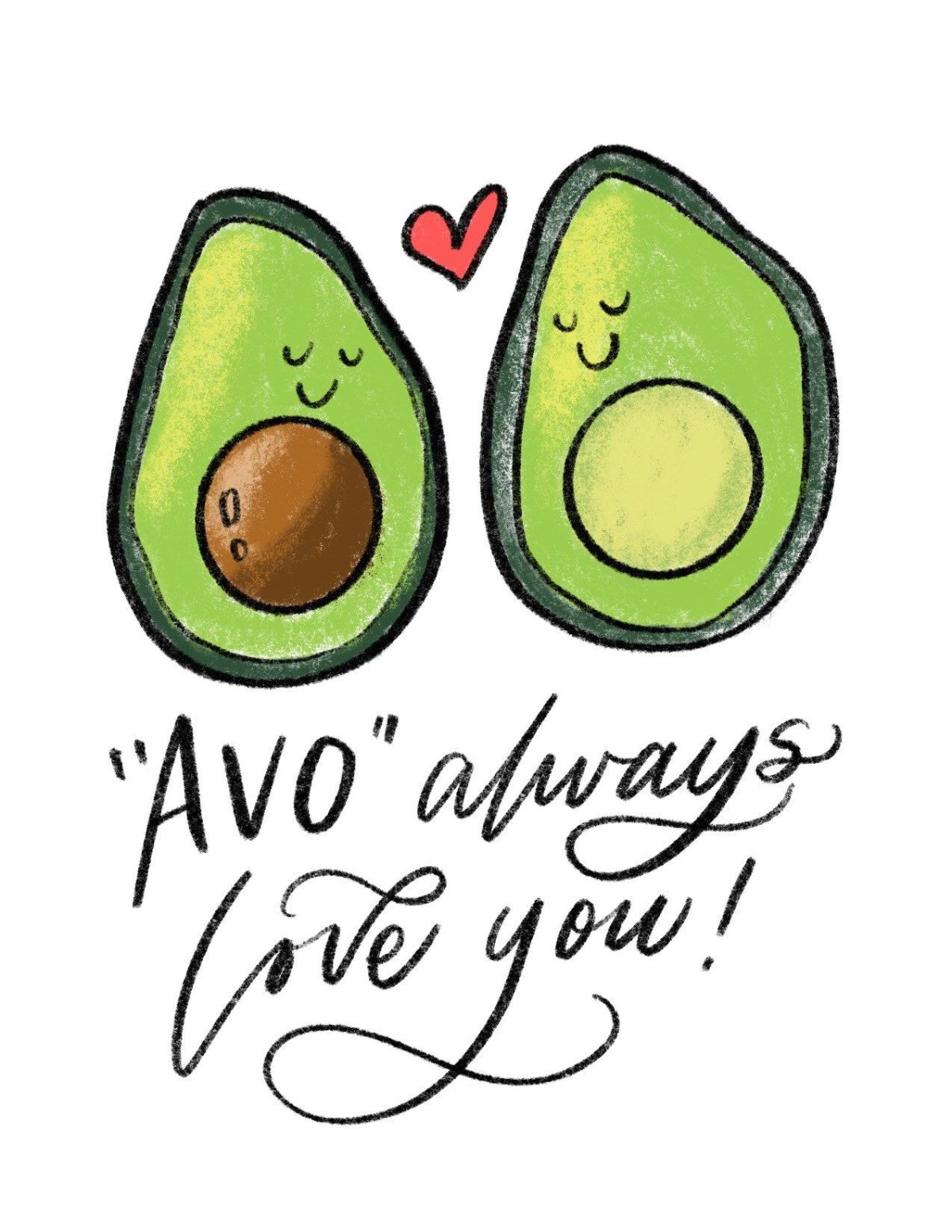 Смешные авокадо