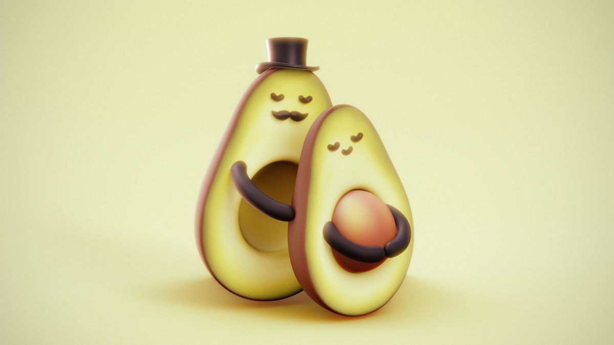 Авокадо мультфильм